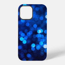 Abstrakte blaue Lichtpunkte