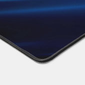 Abstrakte blaue Linien auf schwarz Schreibtischunterlage (Ecke)