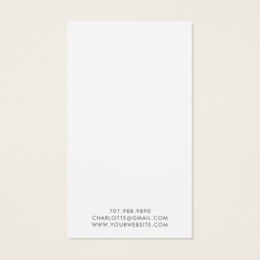 Abstrakte blaue Ohrring-Anzeigetafeln (Rückseite)