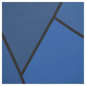 Abstrakte blaue Polygon-geometrisches Form-Gewebe Stoff (Muster)