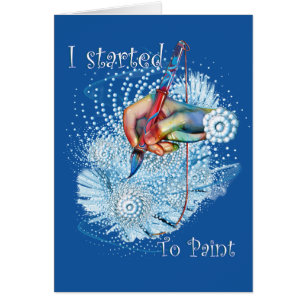 Abstrakte blaue Vibration