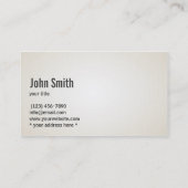 Abstrakte blaue visitenkarte (Rückseite)