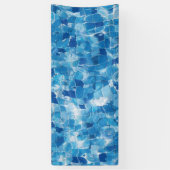 Abstrakte blaue Wasseroberfläche Banner (Vertikal)