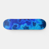 Abstrakte Blauer Ozean-Luft Skateboard (Horizontal)