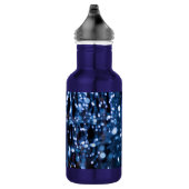 Abstrakte Blaulichtflasche Edelstahlflasche (Rechts)