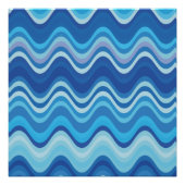 Abstrakte Bleichlinien Poster (Vorderseite)