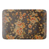 Abstrakte Bleistiftstruktur Badematte (Vorderseite)