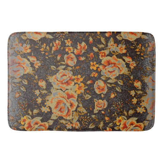 Abstrakte Bleistiftstruktur Badematte (Vorderseite)