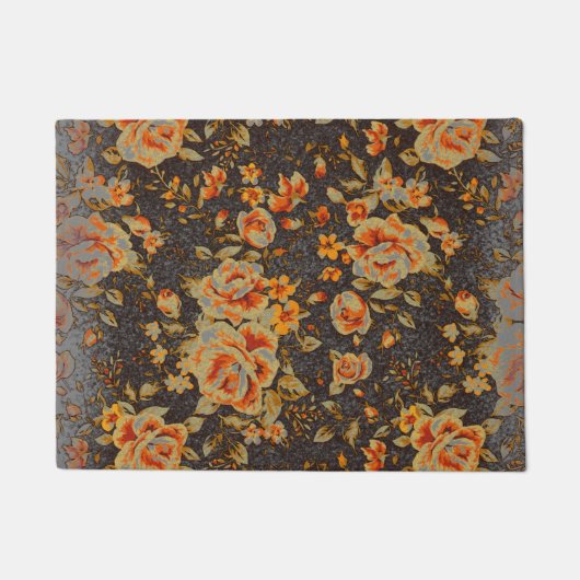 Abstrakte Bleistiftstruktur Fußmatte (Vorderseite)