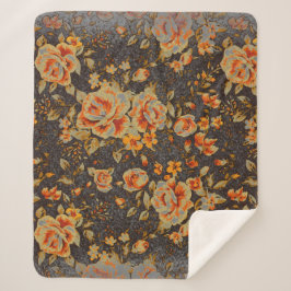 Abstrakte Bleistiftstruktur Sherpadecke