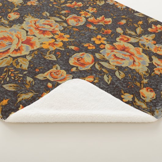 Abstrakte Bleistiftstruktur Sherpadecke (3/4)