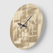 Abstrakte Blende-Wand-Uhr Große Wanduhr (Winkel)