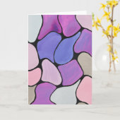 Abstrakte Blindbemerkung Karte (Gelbe Blume)