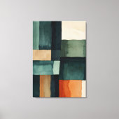 Abstrakte Blöcke Leinwanddruck (Vorderseite)