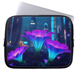 Abstrakte Bloominescent 10' Laptopschutzhülle