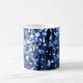 Abstrakte Blue Lights Kaffee-Tasse Kaffeetasse (Mittel)