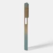 Abstrakte Blues Brown Art Case-Mate iPhone Hülle (Rückseite / Rechts)