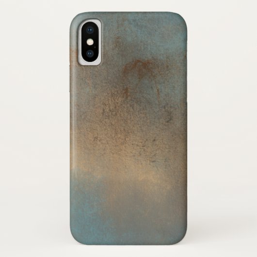 Abstrakte Blues Brown Art Case-Mate iPhone Hülle (Rückseite)
