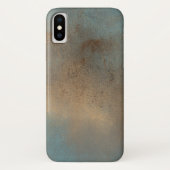 Abstrakte Blues Browns Painted Art Case-Mate iPhone Hülle (Rückseite)