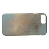 Abstrakte Blues Browns Painted Art Case-Mate iPhone Hülle (Rückseite (Horizontal))