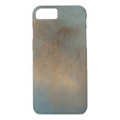 Abstrakte Blues Browns Painted Art Case-Mate iPhone Hülle (Rückseite)