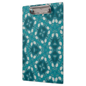 Abstrakte Blues Klemmbrett (Links)