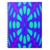 Abstrakte Blues Notizblock (Vorderseite)