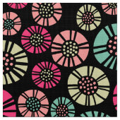Abstrakte Blume 031023 - Farben 01 Stoff (Nahaufnahme)