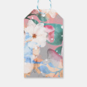 ABSTRAKTE BLUME 1 GESCHENKANHÄNGER (Rückseite)