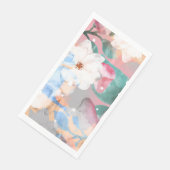 ABSTRAKTE BLUME 1 SERVIETTE (Ecke)