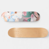 ABSTRAKTE BLUME 1 SKATEBOARD (Horizontal)