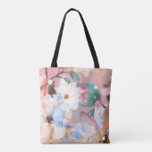 ABSTRAKTE BLUME 1 TASCHE (Rückseite)