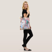 ABSTRAKTE BLUME 1 TASCHE (Am Model)