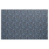 Abstrakte Blume aus Simmery Blue Silk Stoff (Fat Quarter (45,7 x 55,9 cm))
