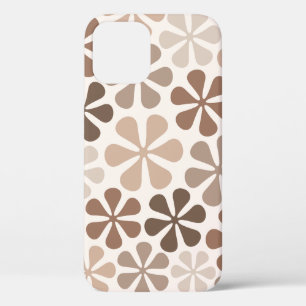 Abstrakte Blume (B) Braune Taupe Case-Mate iPhone Hülle