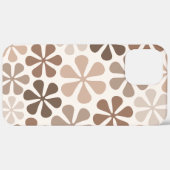 Abstrakte Blume (B) Braune Taupe Case-Mate iPhone Hülle (Hinten (horizontal))