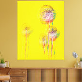 Abstrakte Blume Bäume #2 Leinwanddruck (Insitu (Wohnzimmer))