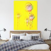 Abstrakte Blume Bäume #2 Leinwanddruck (Insitu (Schlafzimmer))