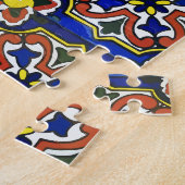 Abstrakte Blume, beeindruckender Stil Puzzle (Seite)