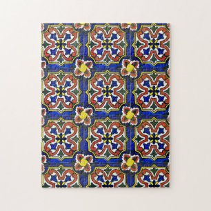Abstrakte Blume, beeindruckender Stil Puzzle