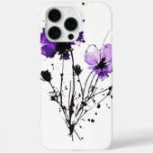 Abstrakte Blume Case-Mate iPhone Hülle (Rückseite)