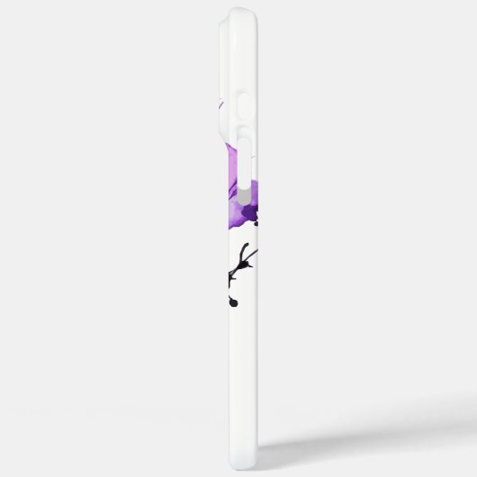 Abstrakte Blume Case-Mate iPhone Hülle (Rückseite / Links)