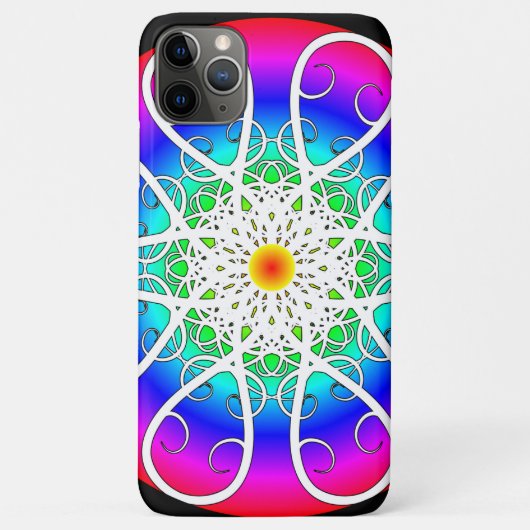 Abstrakte Blume Case-Mate iPhone Hülle (Rückseite)