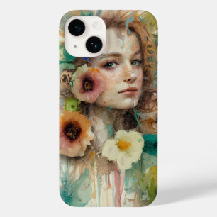 Abstrakte Blume Case-Mate iPhone 14 Hülle