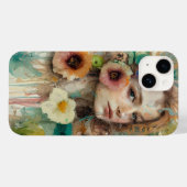 Abstrakte Blume Case-Mate iPhone Hülle (Rückseite (Horizontal))