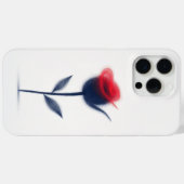 Abstrakte Blume Case-Mate iPhone Hülle (Rückseite (Horizontal))