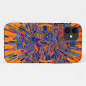 Abstrakte Blume Case-Mate iPhone Hülle (Rückseite (Horizontal))