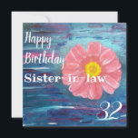 Abstrakte Blume Custom Sister in law Birthday Karte<br><div class="desc">Abstrakte Green Blume Custom Sister in Law Geburtstagskarte... ... ... ... ... ... ... ... ... ... ... Klicken Sie auf 'Personalisieren Sie diese Vorlage - Details',  um nach Name,  Alter und Aktualisierung Gruß,  wenn gewünscht. Name wurde für Mama,  Schwester,  Tochter usw. verwendet</div>