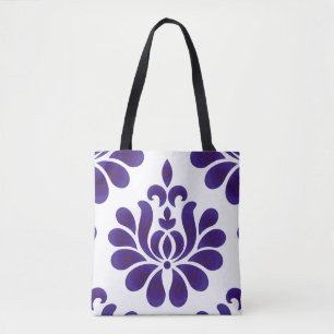 Abstrakte Blume dekorative Ornamenterdamm Tasche