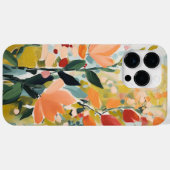 Abstrakte Blume Design florale Kunst Case-Mate iPhone Hülle (Rückseite (Horizontal))